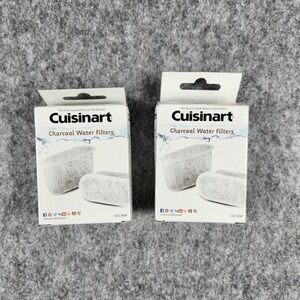 NEW Lot of 2 Cuisinart DCC-RWF Charcoal Water Filters 2-Pack Replacement